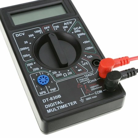 SANOXY 7 Fn Digital Multimeter AC DC Voltage Volt 10 Amp Current Resistance Ohm Meter PPT-193800918084